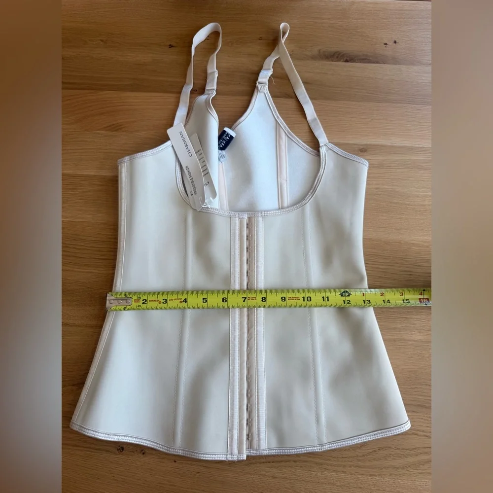 Women's Cream Corset - Picture 5 of 9